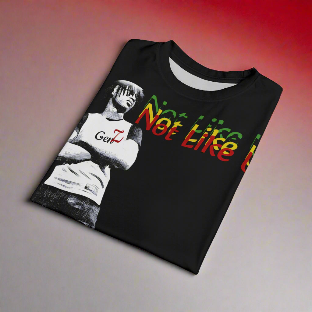 Juneteenth Gen Z Unisex Tee designed by tah