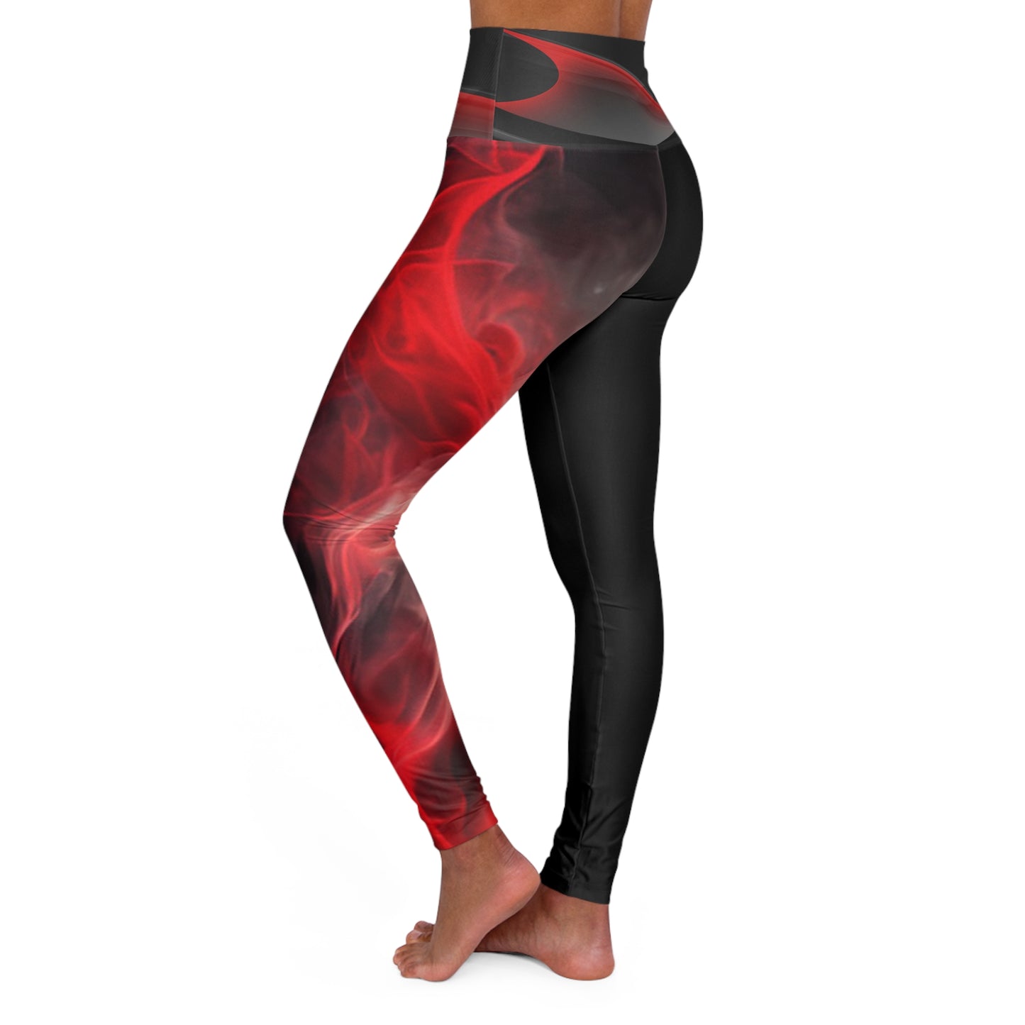 Straight Outta Flint, Michigan Central HS Design Leggings by tah