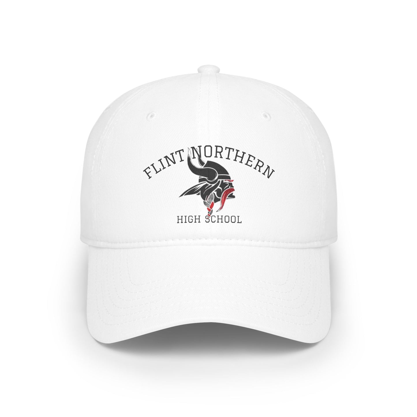 Baseball Cap Straight Outta of Flint Northern Vikings Vibe. Designed by tah