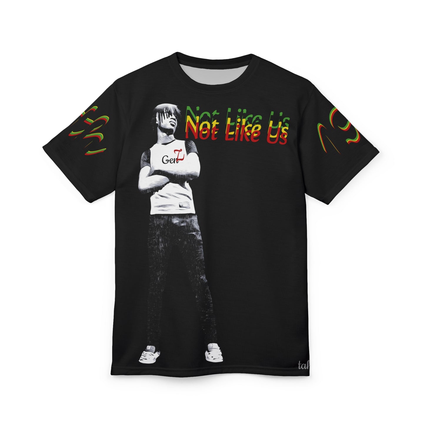 Juneteenth Gen Z Unisex Tee designed by tah