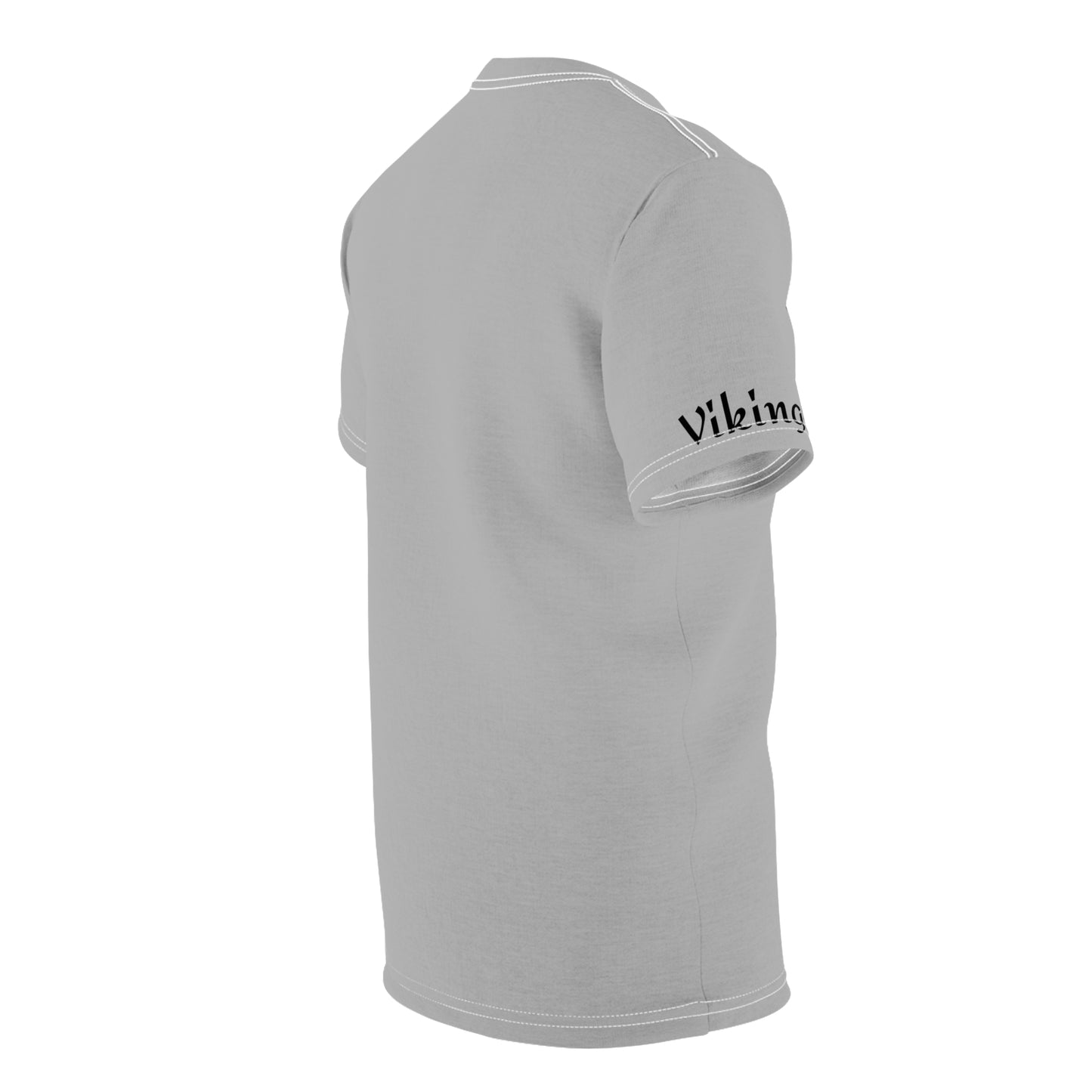 Northern Vikings plain Unisex Cut & Sew Tee Color Gray Nothing on the back. Designed by tah Straight Outta Flint Northern.