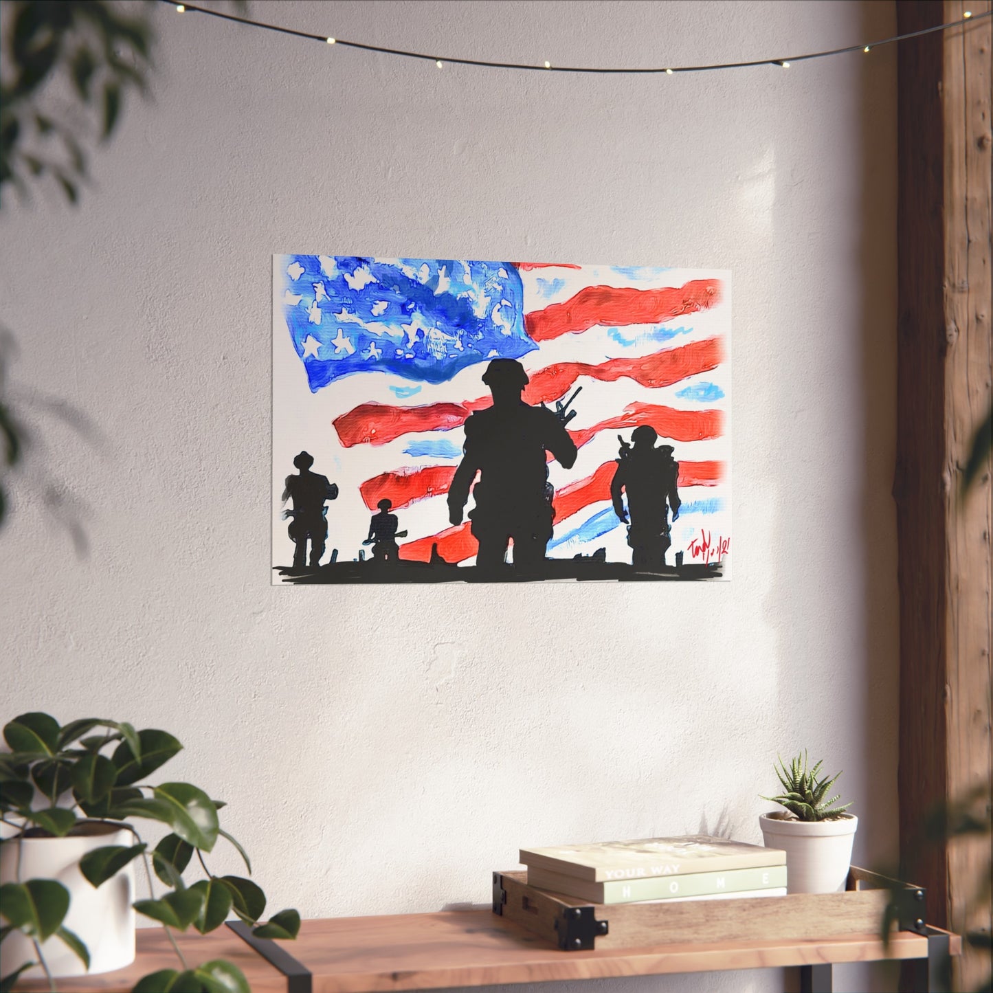 One Team One Fight - Art Poster