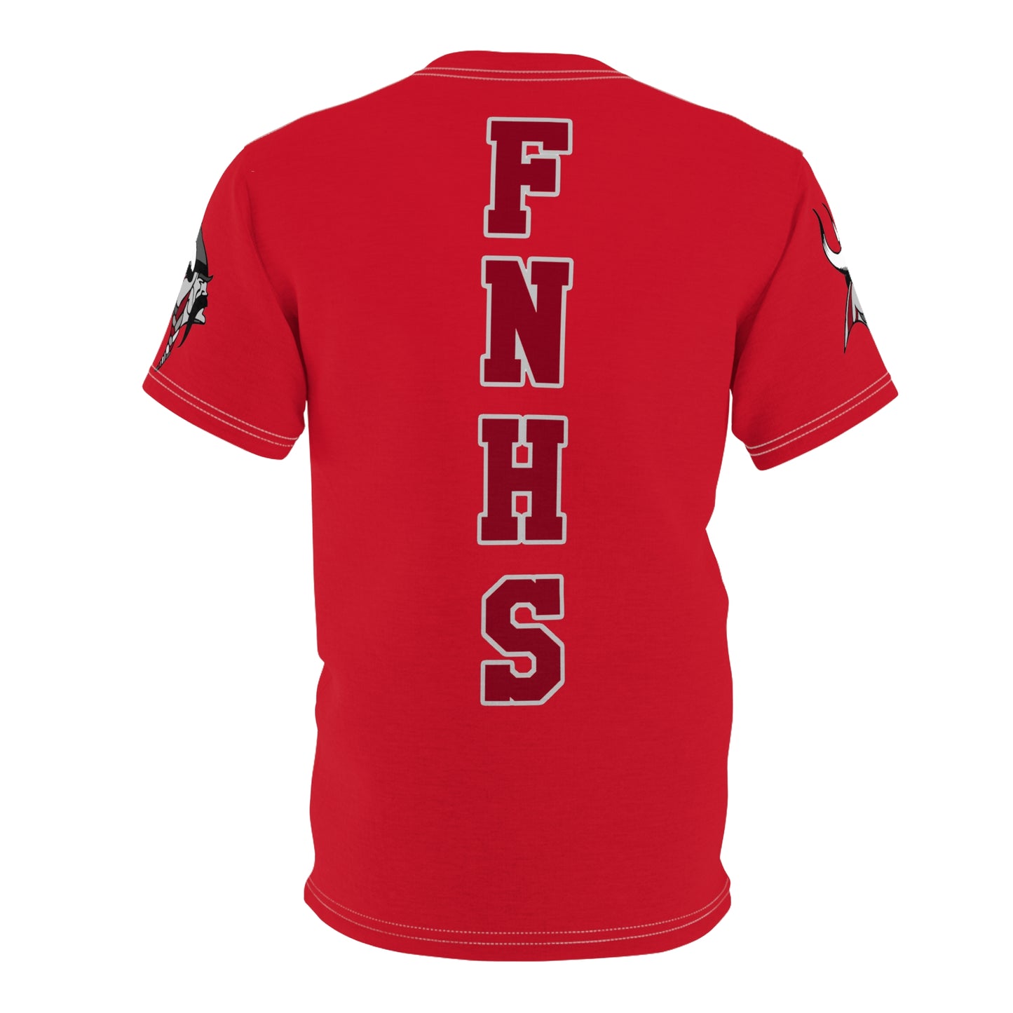 Red Tee Flint Northern High School (Vikings) 1980 Class Reunion by Tah