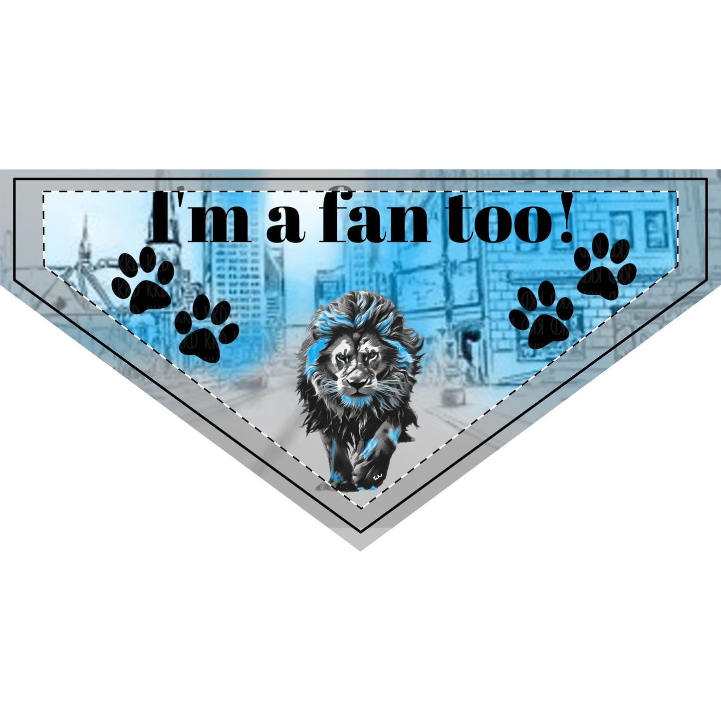 The L Clip-on Pet Bandana