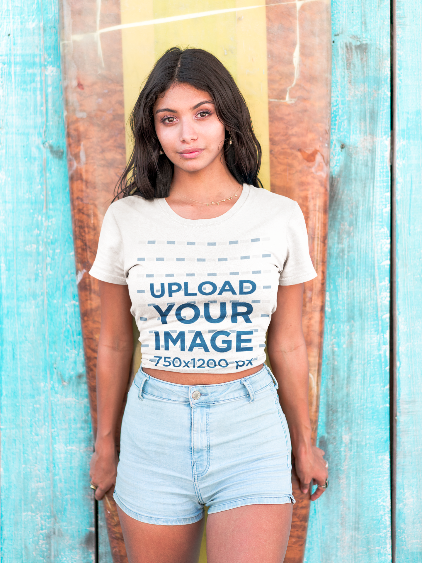 Flint Michigan Bedrock Heartbeat Women's Crop Tee