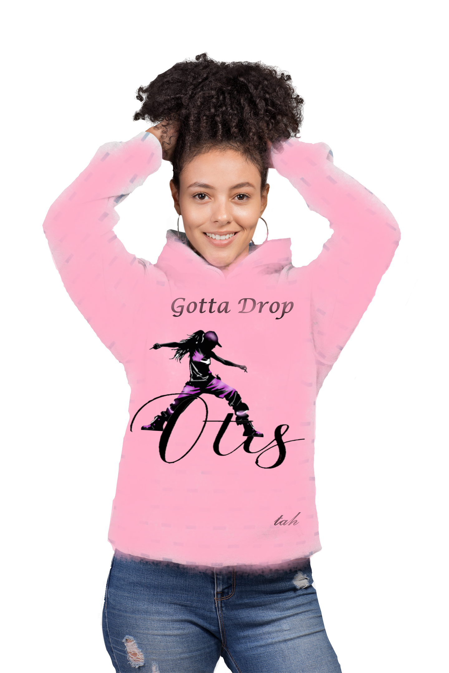 Urban Cropped T-Shirt Otis Gotta Drop Hip Hop Dancing Tee Women