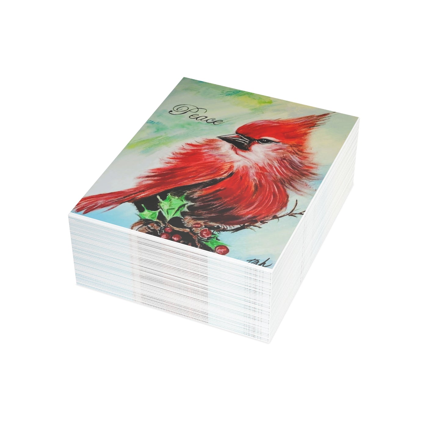 The heart of the Cardinal artist tah