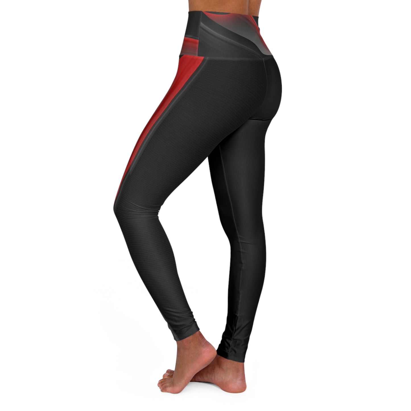 Yoga Leggings - Straight Outta Flint, Michigan Northern Vikings Design