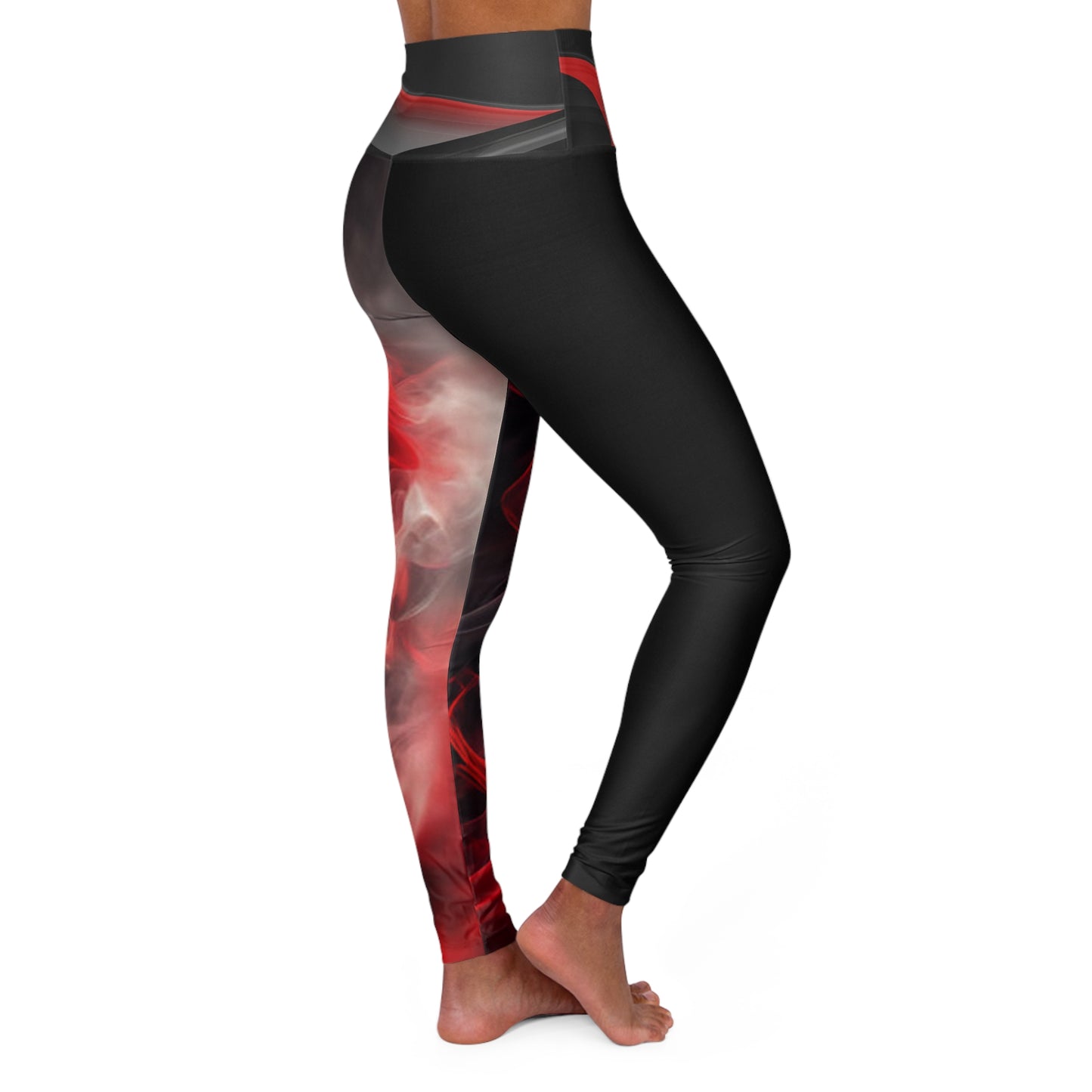 Straight Outta Flint, Michigan Central HS Design Leggings by tah
