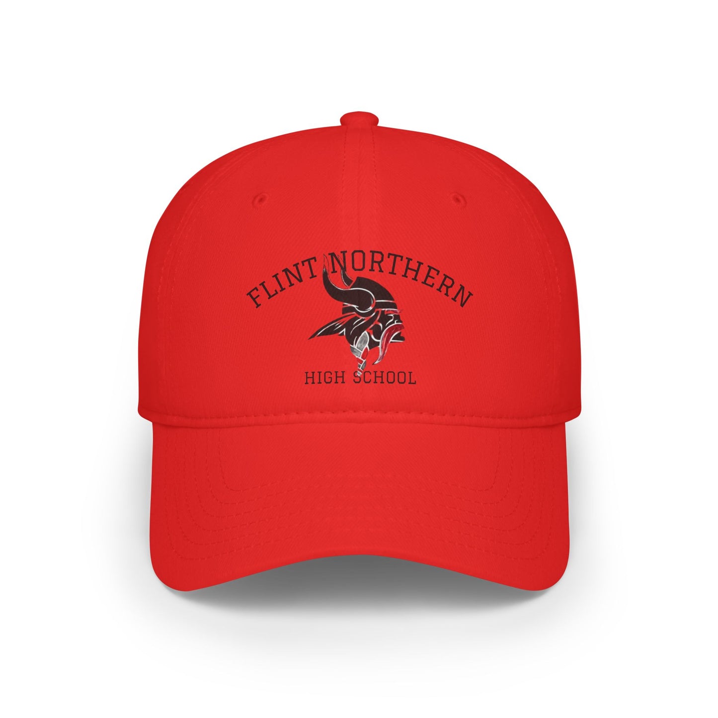 Baseball Cap Straight Outta of Flint Northern Vikings Vibe. Designed by tah
