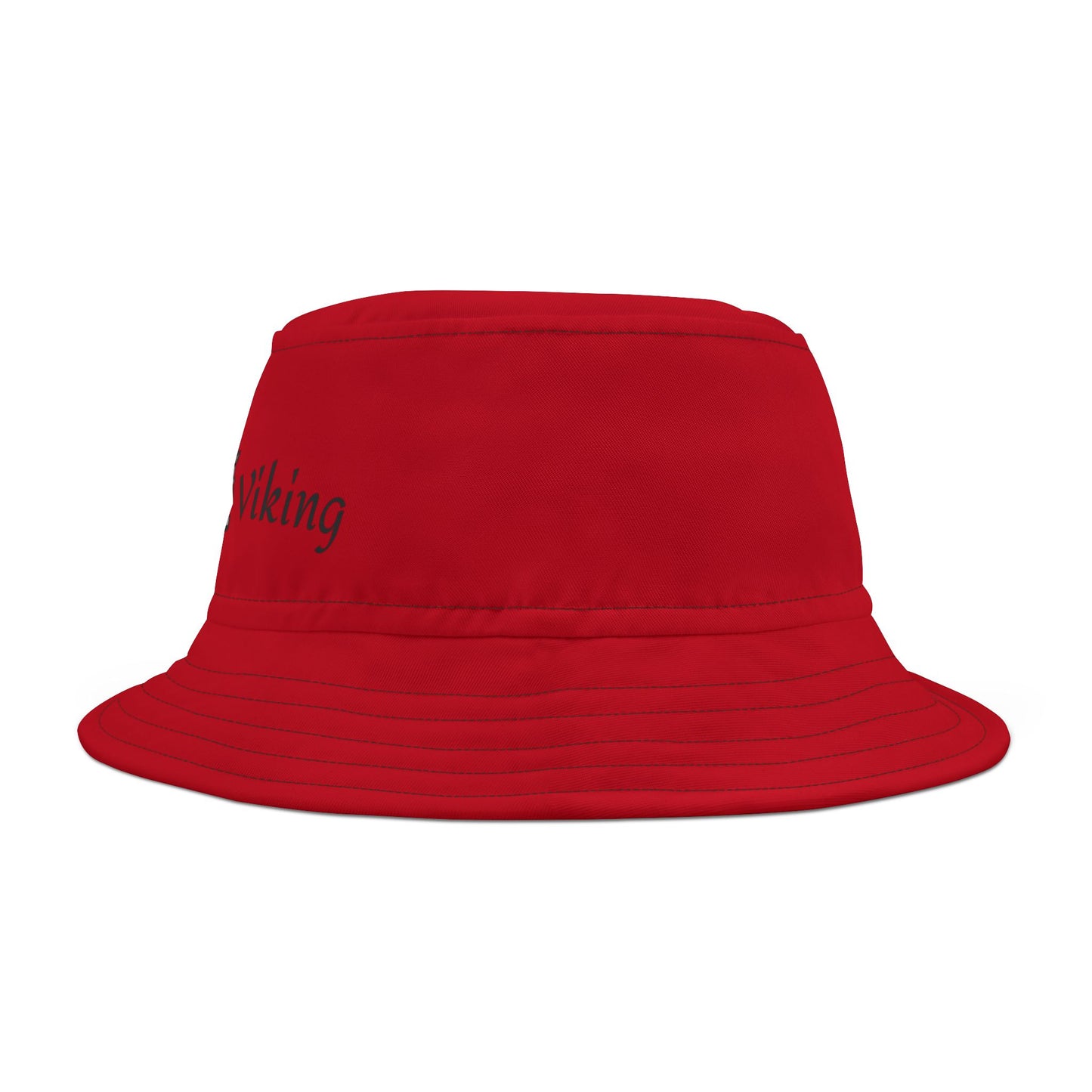 Bucket Hat - Flint Northern Vikings Reunion Red Design