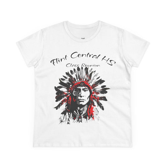 Debora's 50 years Straight Outta - Flint Central Indians High School 50 years Vibe Tee by tah