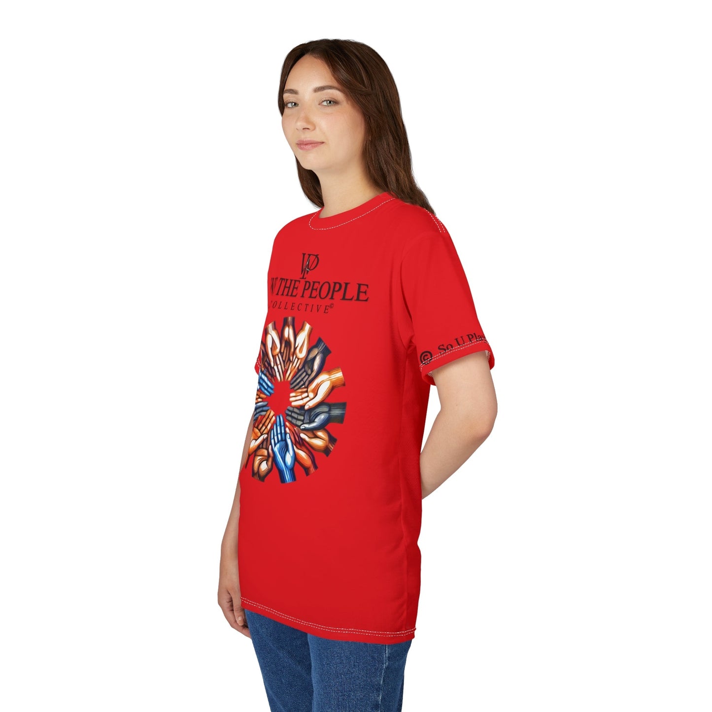We The People Collective Red Unisex Tee