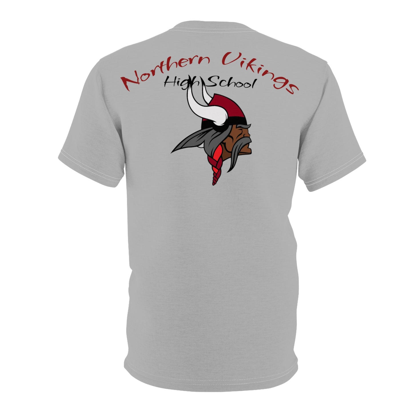 Flint Northern Vikings Boots On The Ground High School Reunion Men's Tee in Grey