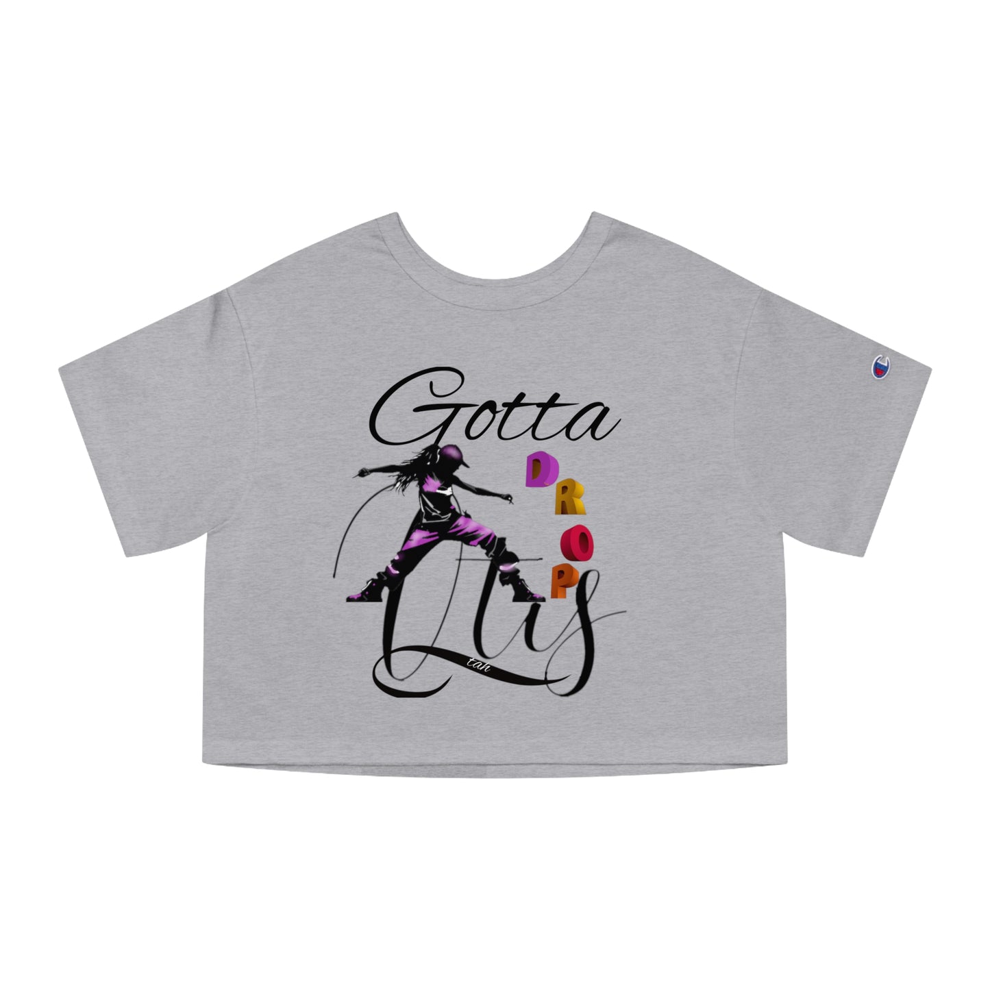 Urban Cropped T-Shirt Otis Gotta Drop Hip Hop Dancing Tee Women