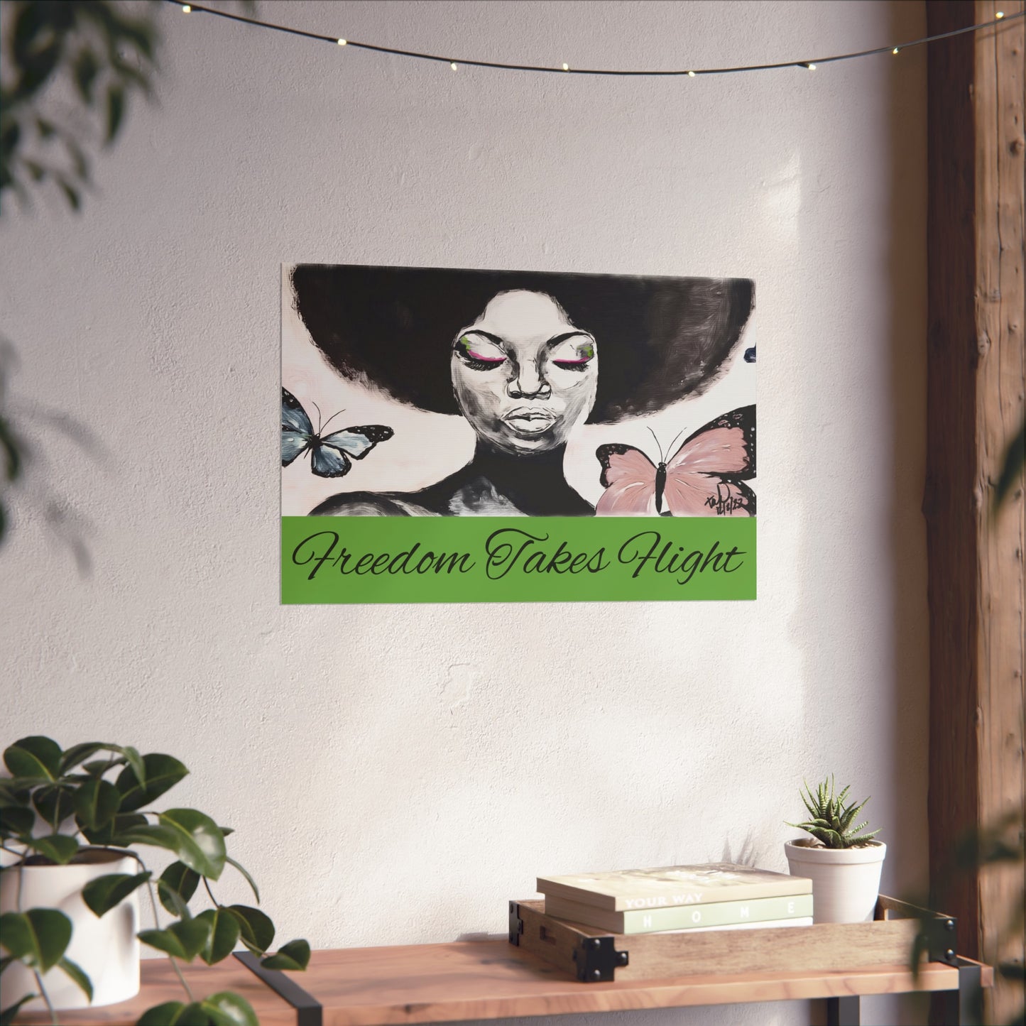 Freedom Takes Flight - Art Poster