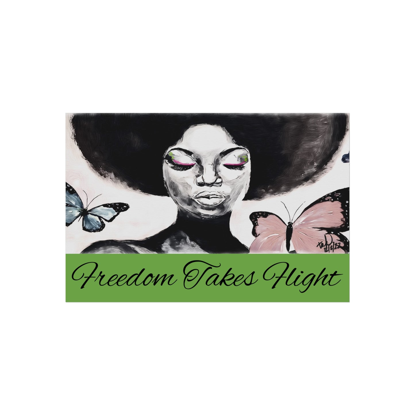 Freedom Takes Flight - Art Poster