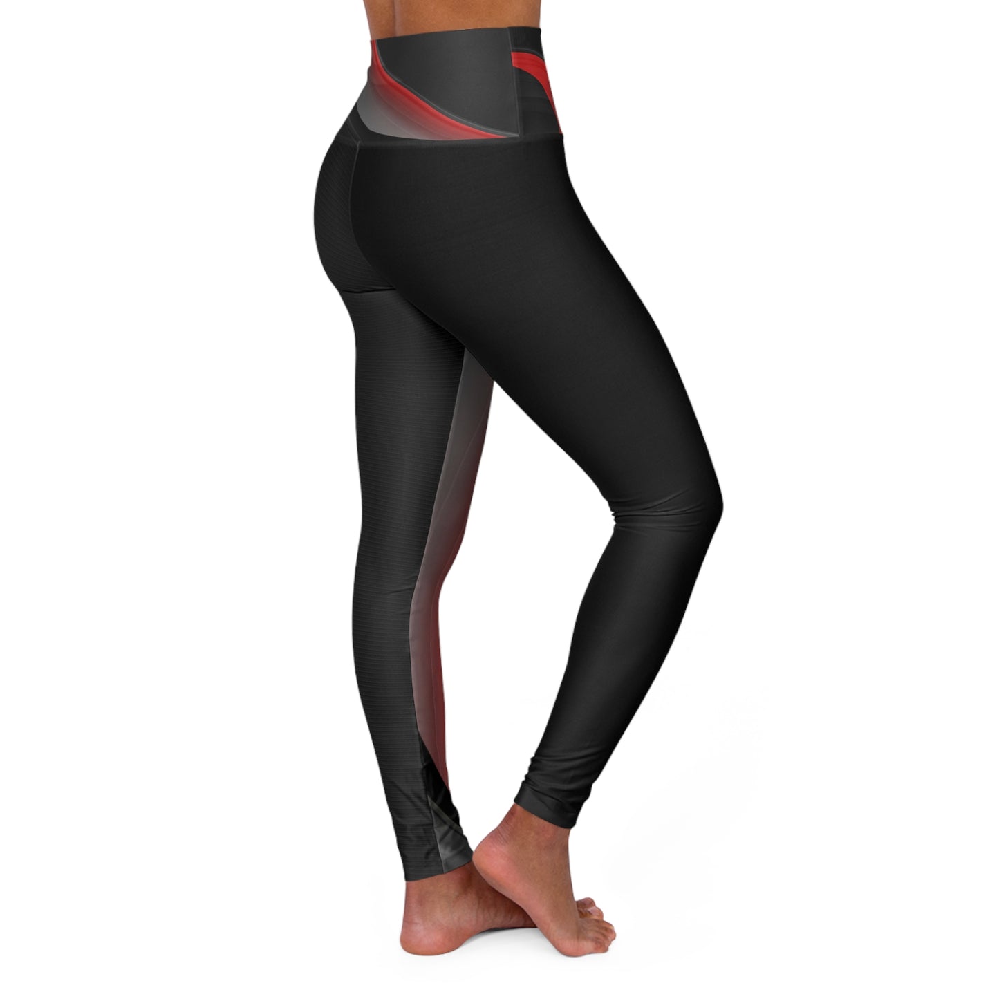 Yoga Leggings - Straight Outta Flint, Michigan Northern Vikings Design