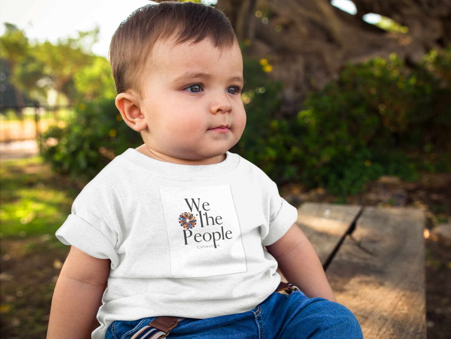 We The People Collective Cut & Sew Tee White