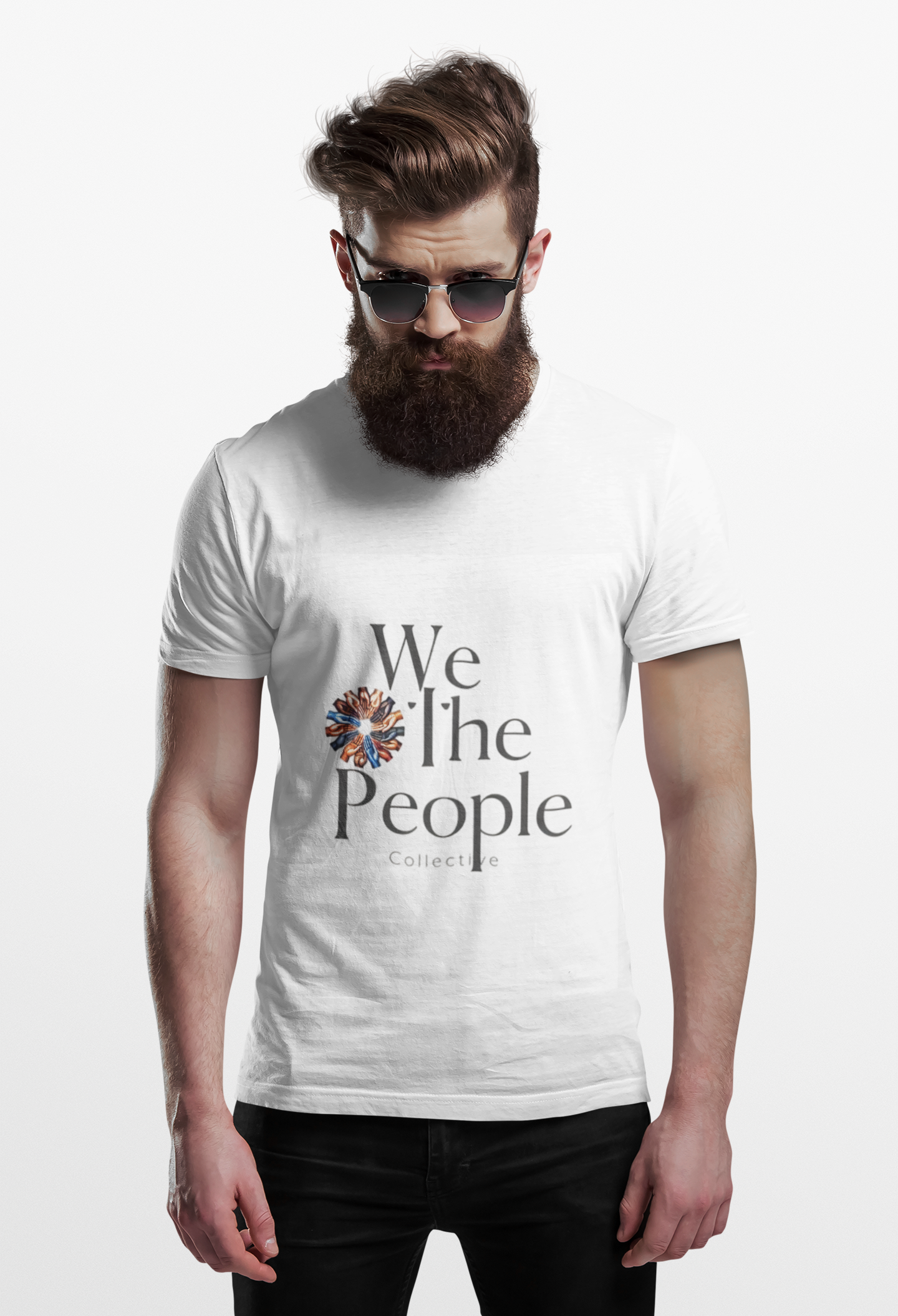 We The People Collective Cut & Sew Tee White