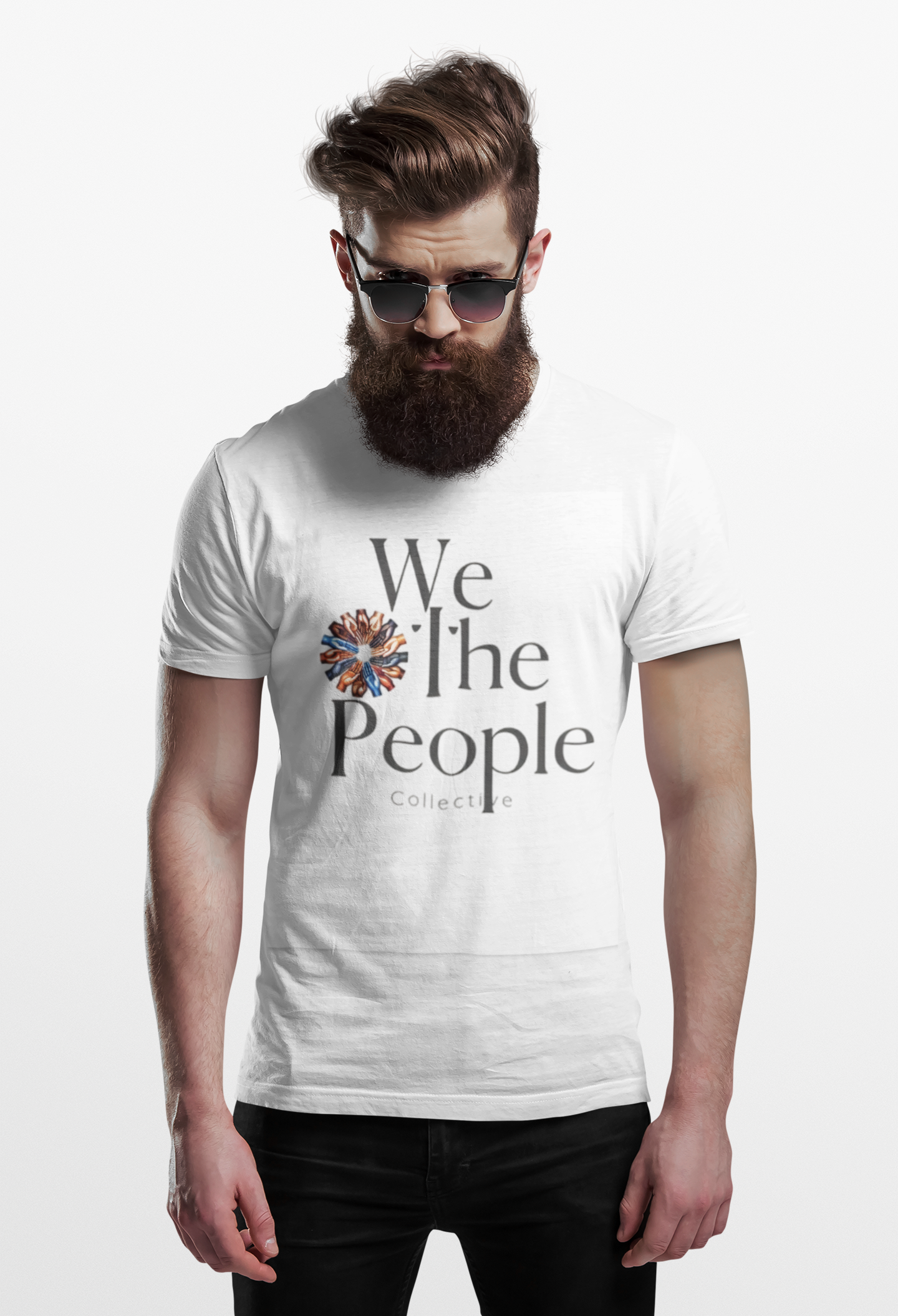 We The People Collective Cut & Sew Tee White