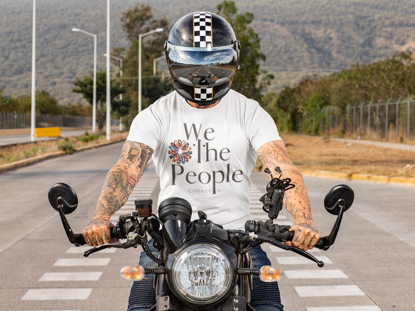 We The People Collective Cut & Sew Tee White