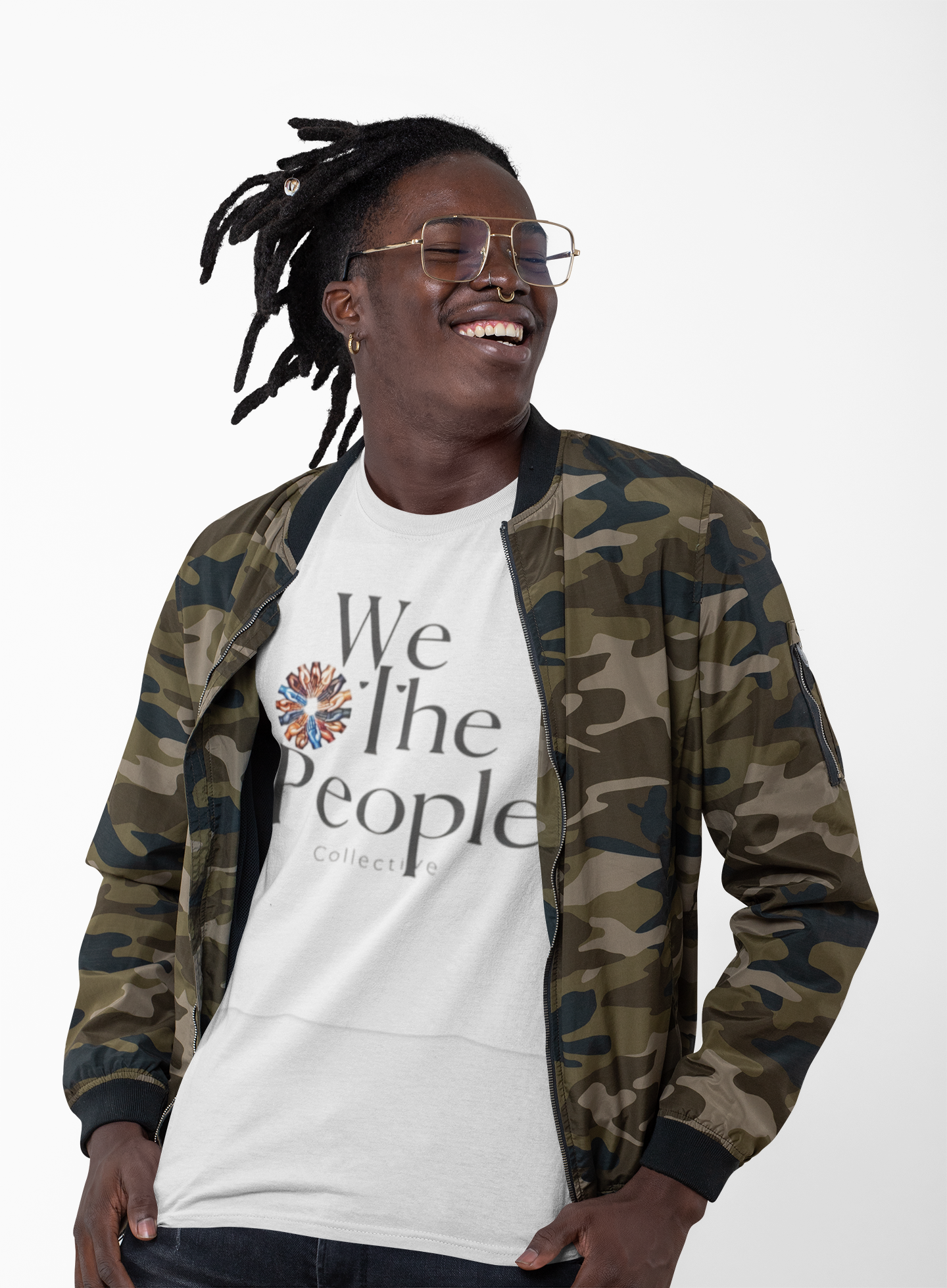 We The People Collective Cut & Sew Tee White