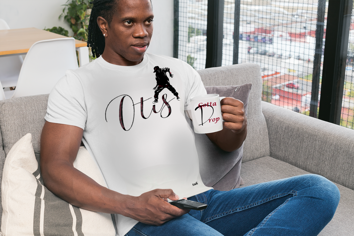 Swag T-Shirt - Otis Redding Tribute Remix by Tah