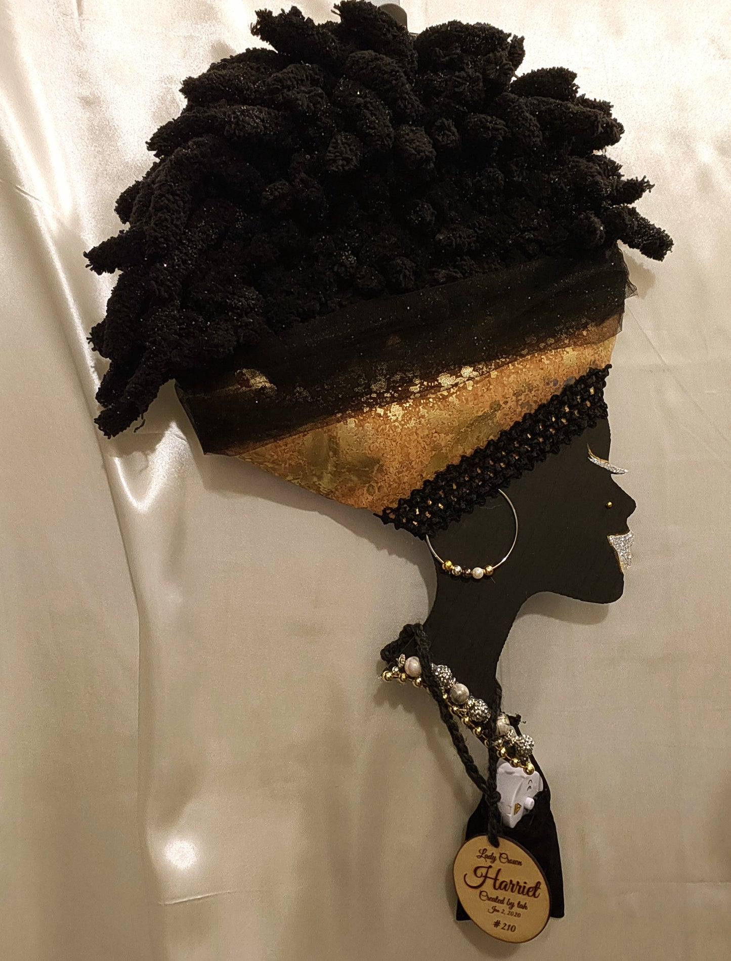 Lady Crown Harriet #210. Ms. Tubman was an American abolitionist and social activist.