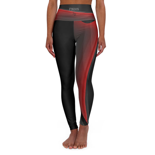 Yoga Leggings - Straight Outta Flint, Michigan Northern Vikings Design