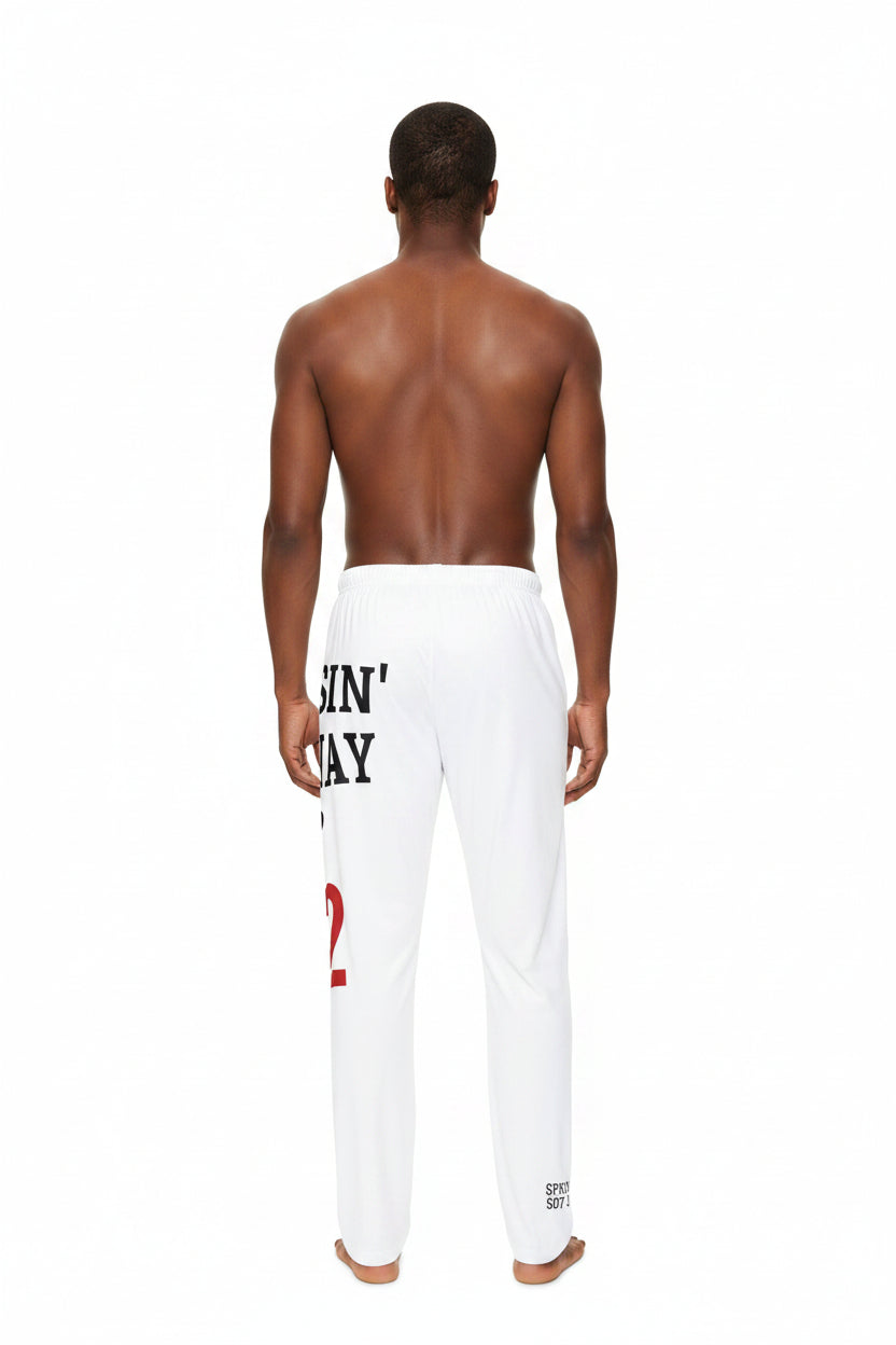 Men's Pajama Pants — 'Leon 92' Novelty Sleepwear