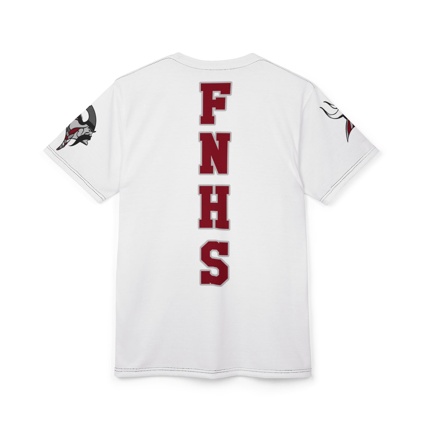White Tee Flint Northern High School (Vikings) 1980 Class Reunion by Tah