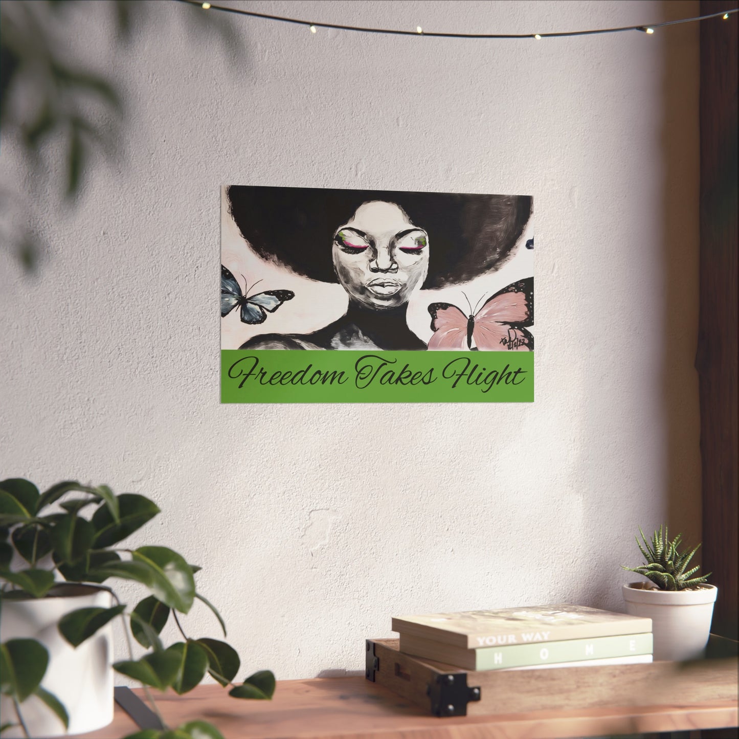 Freedom Takes Flight - Art Poster