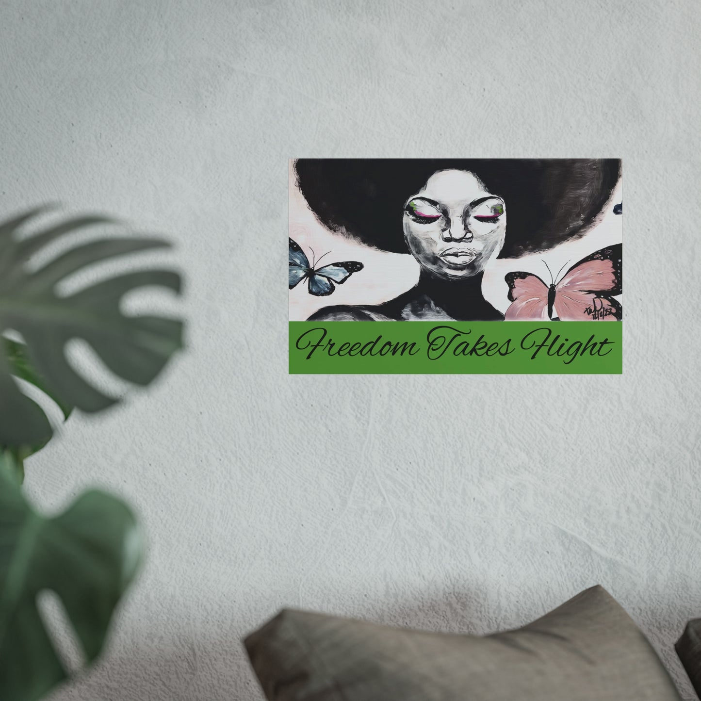 Freedom Takes Flight - Art Poster