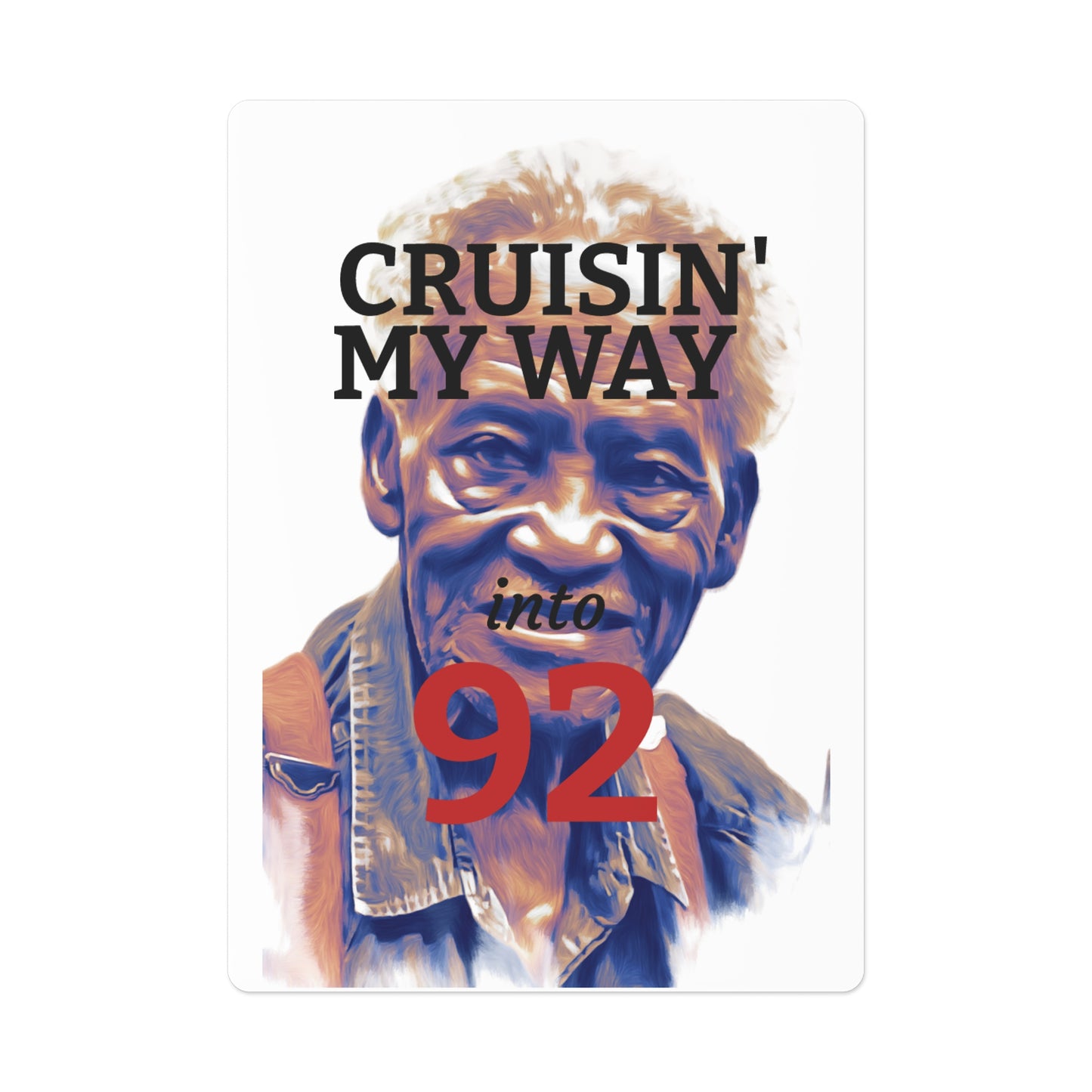 LeonJr Turning 92 Playing Cards