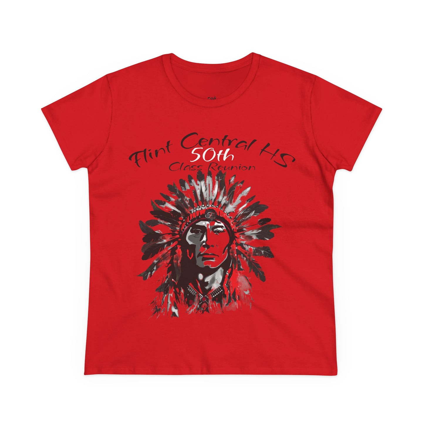 Debora's 50 years Straight Outta - Flint Central Indians High School 50 years Vibe Tee by tah