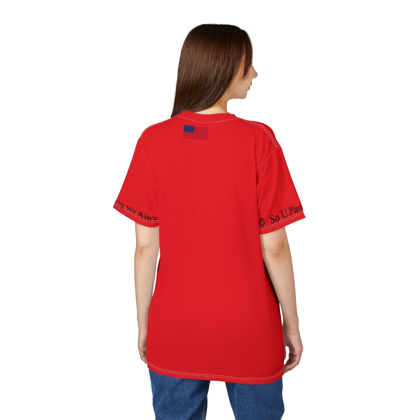 We The People Collective Red Unisex Tee