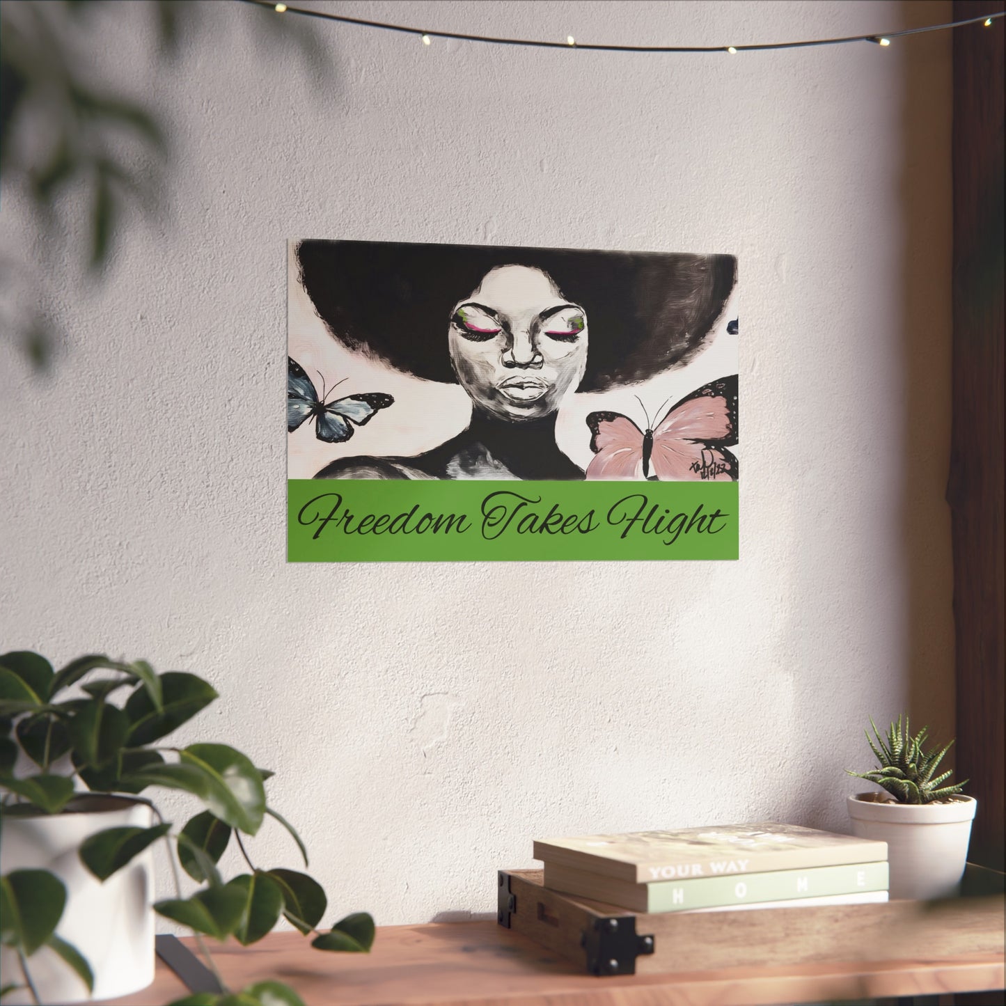 Freedom Takes Flight - Art Poster