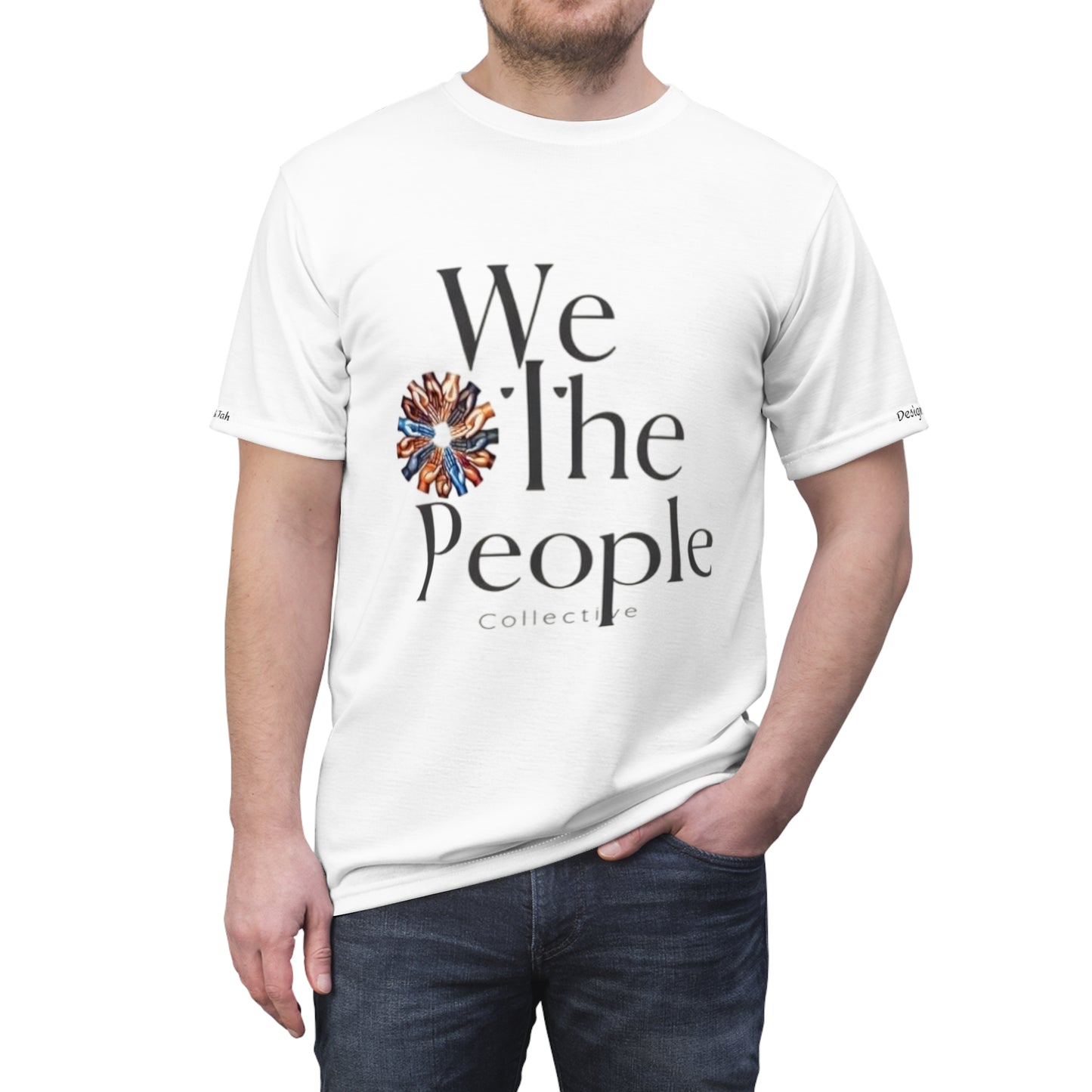 We The People Collective Cut & Sew Tee White