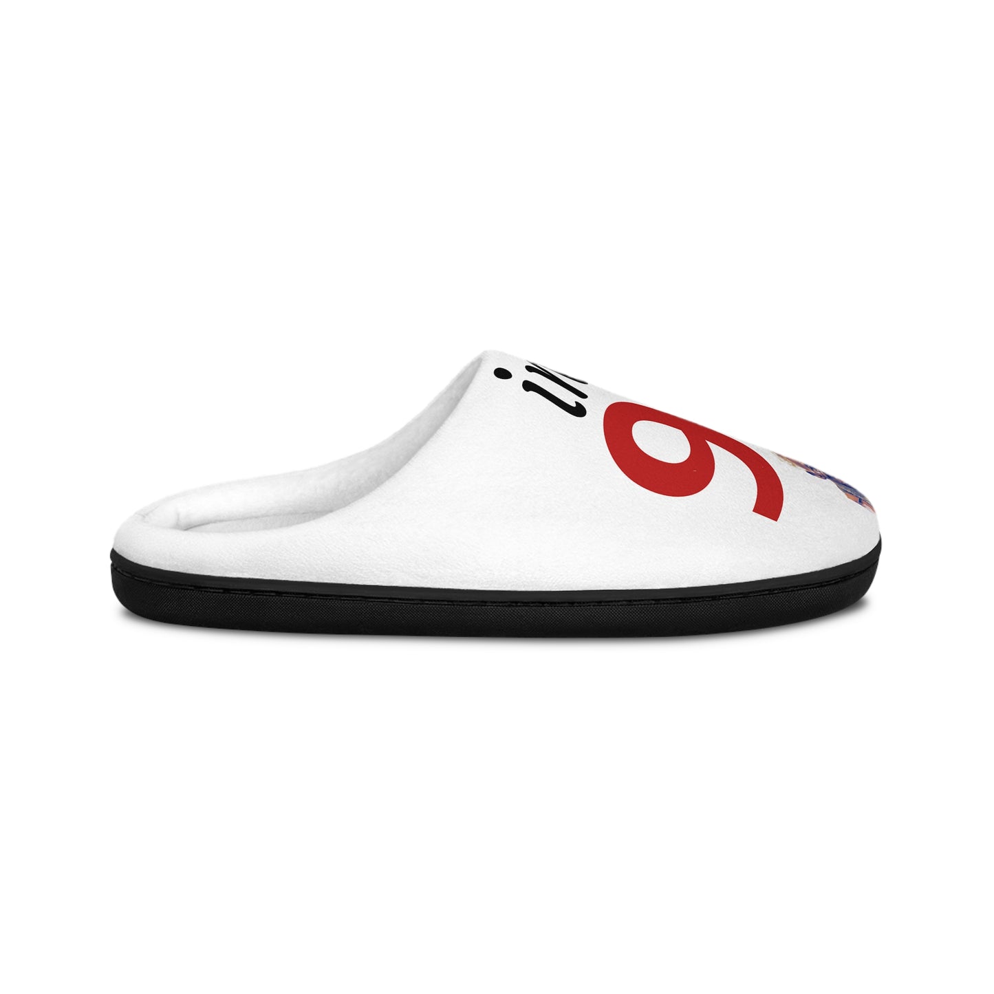 Men's Slippers - 'Into 92: Cruisin' My Way' Funny Novelty Indoor Slip-On