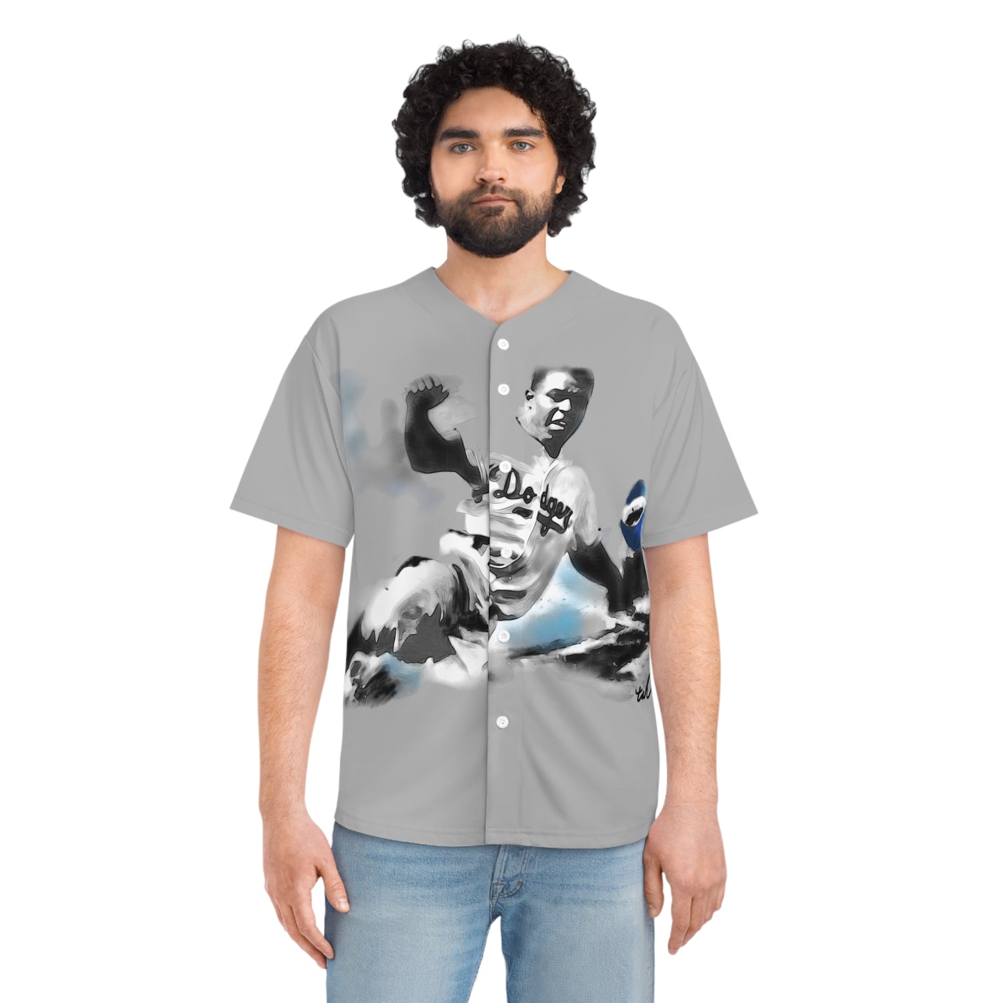 Baseball Jersey - Jackie Robinson Tribute Design by tah