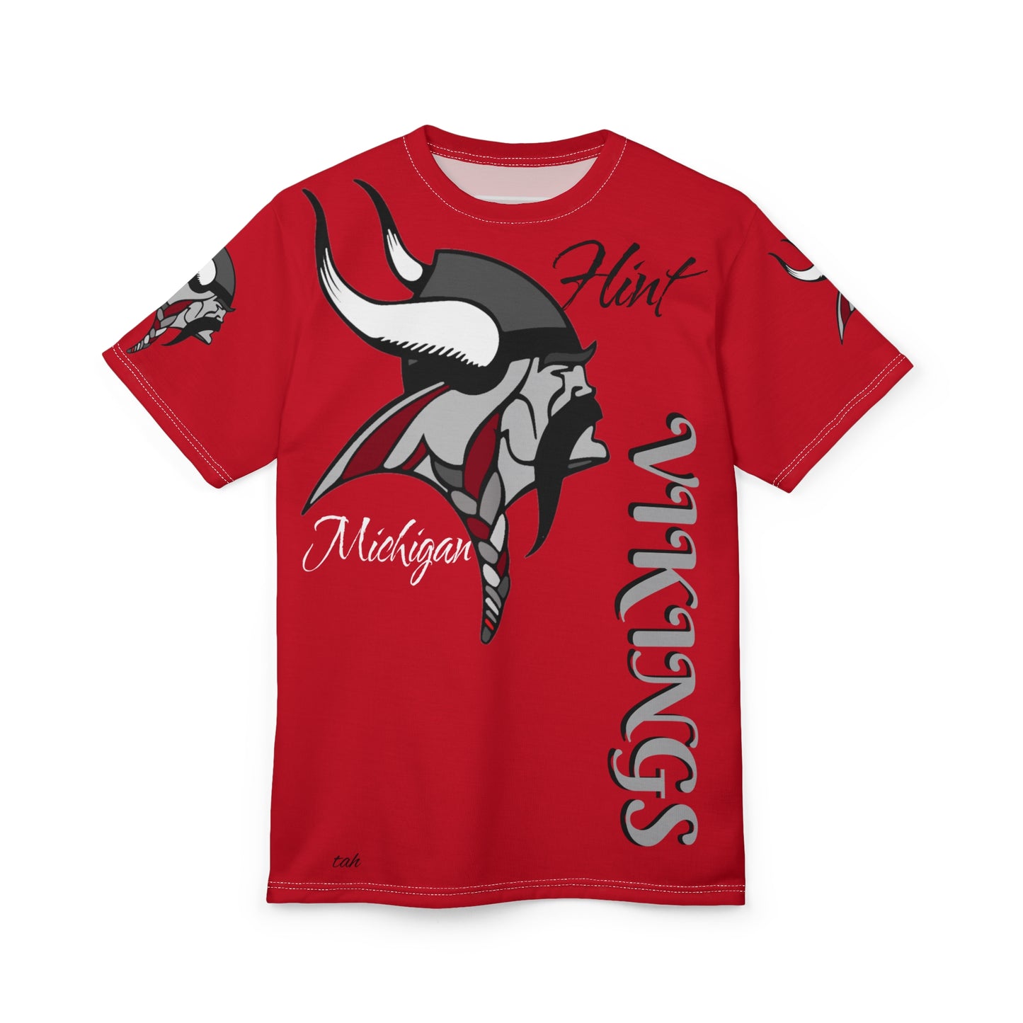 Tee Straight Outta Flint Northern High School Vikings Reunion by Tah