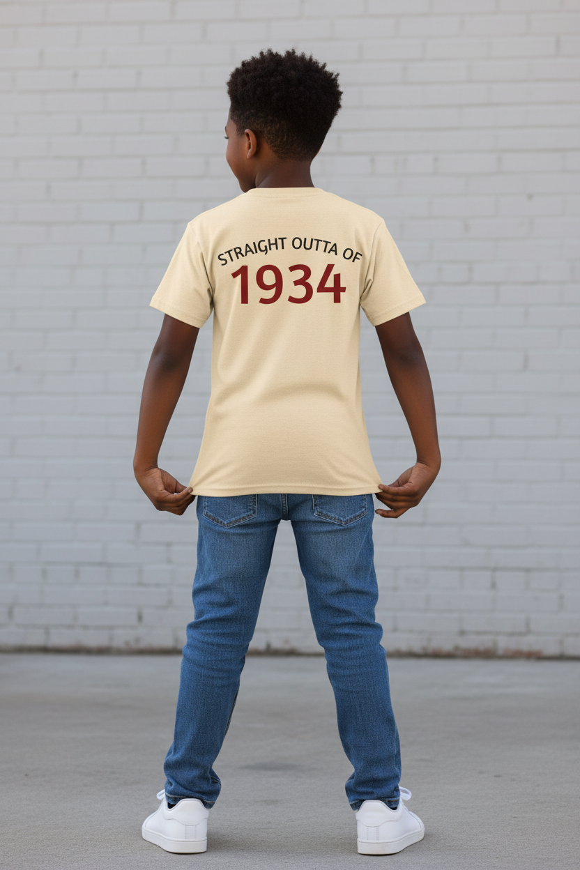 Cruisin' My Way into 92 Leon's Birthday T-Shirt — 'Straight Outta 1934' Vintage Celebration Tee