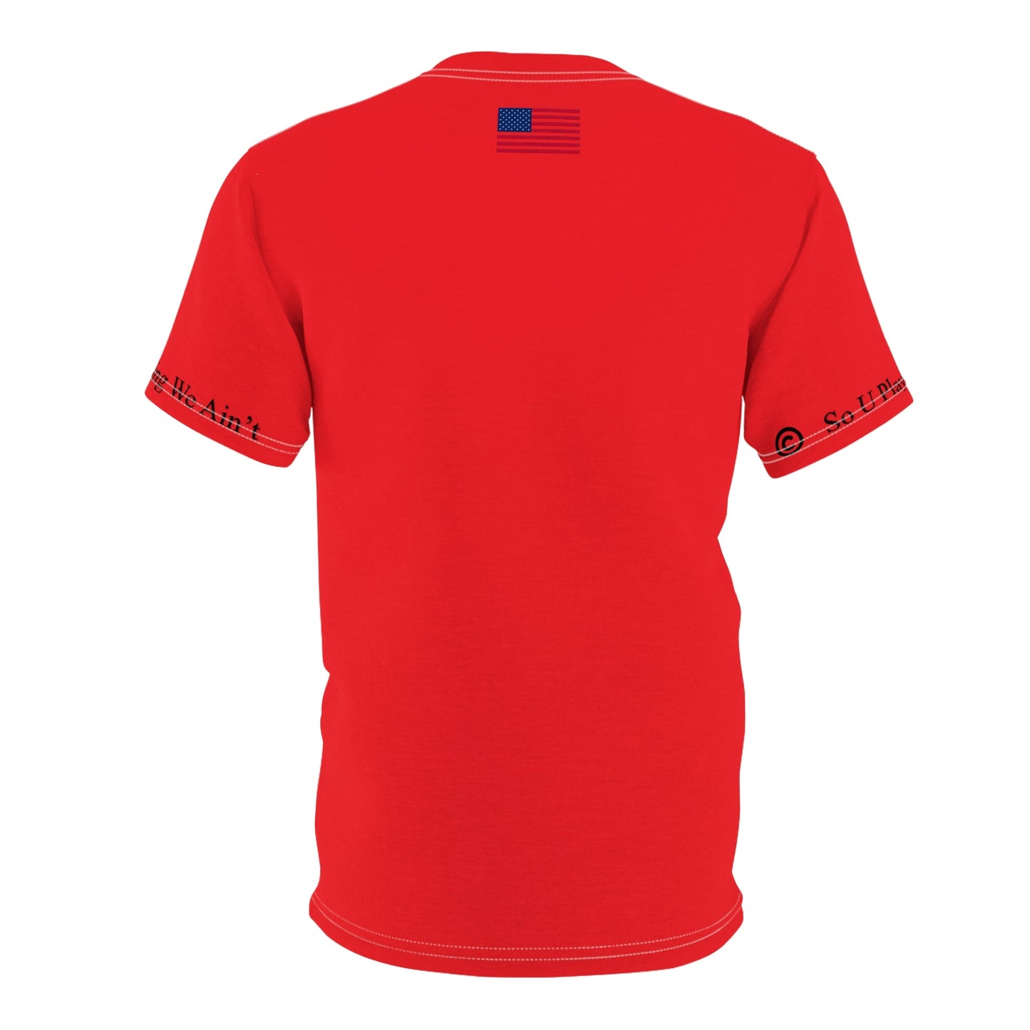 We The People Collective Red Unisex Tee