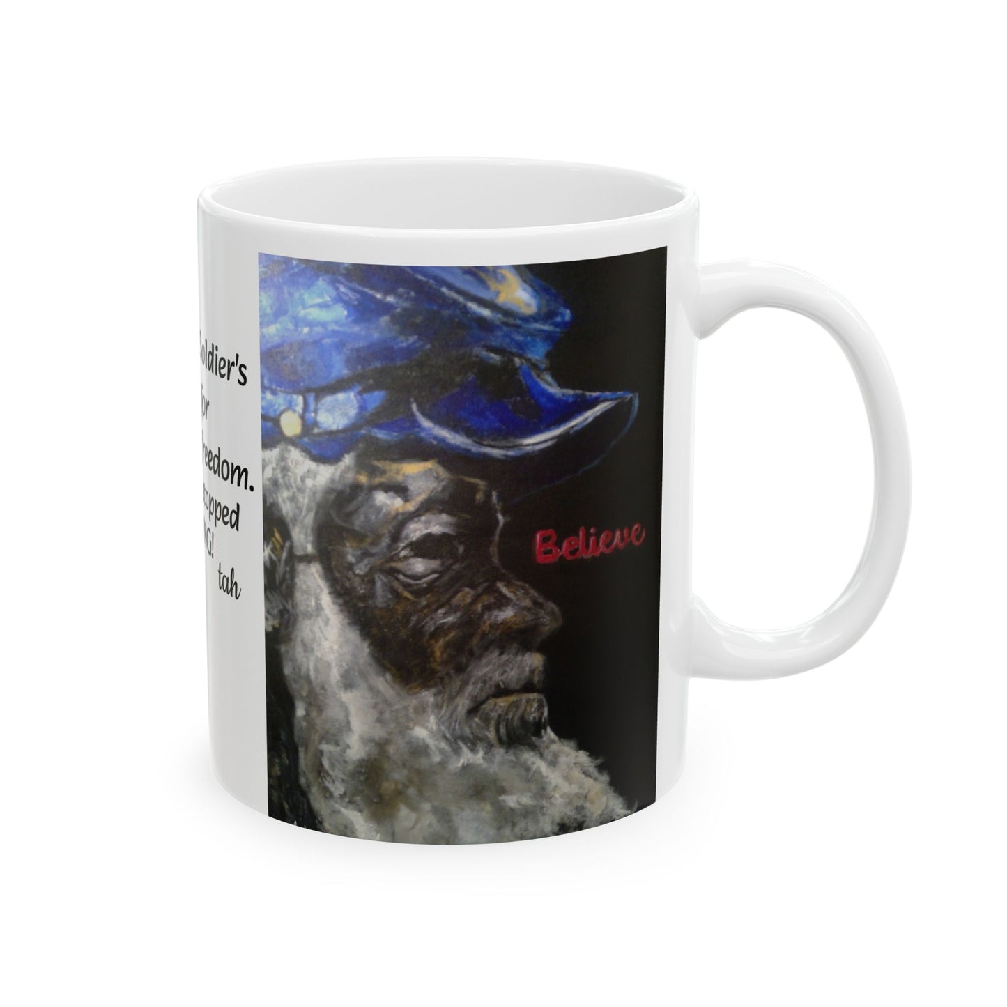 Inspirational Ceramic Mug - "Believe" - 11oz & 15oz Options