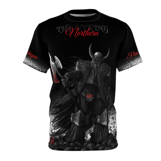 THE GOTHAM VIKING Straight Outta Flint Northern High School Class of 1981 Design by tah