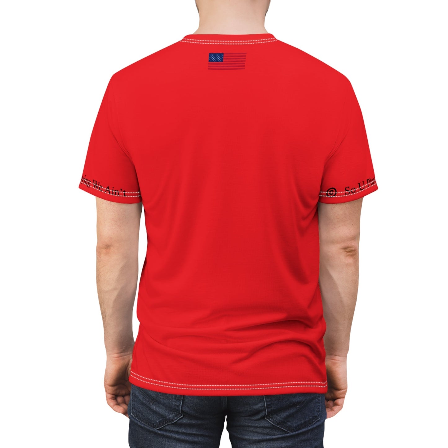 We The People Collective Red Unisex Tee