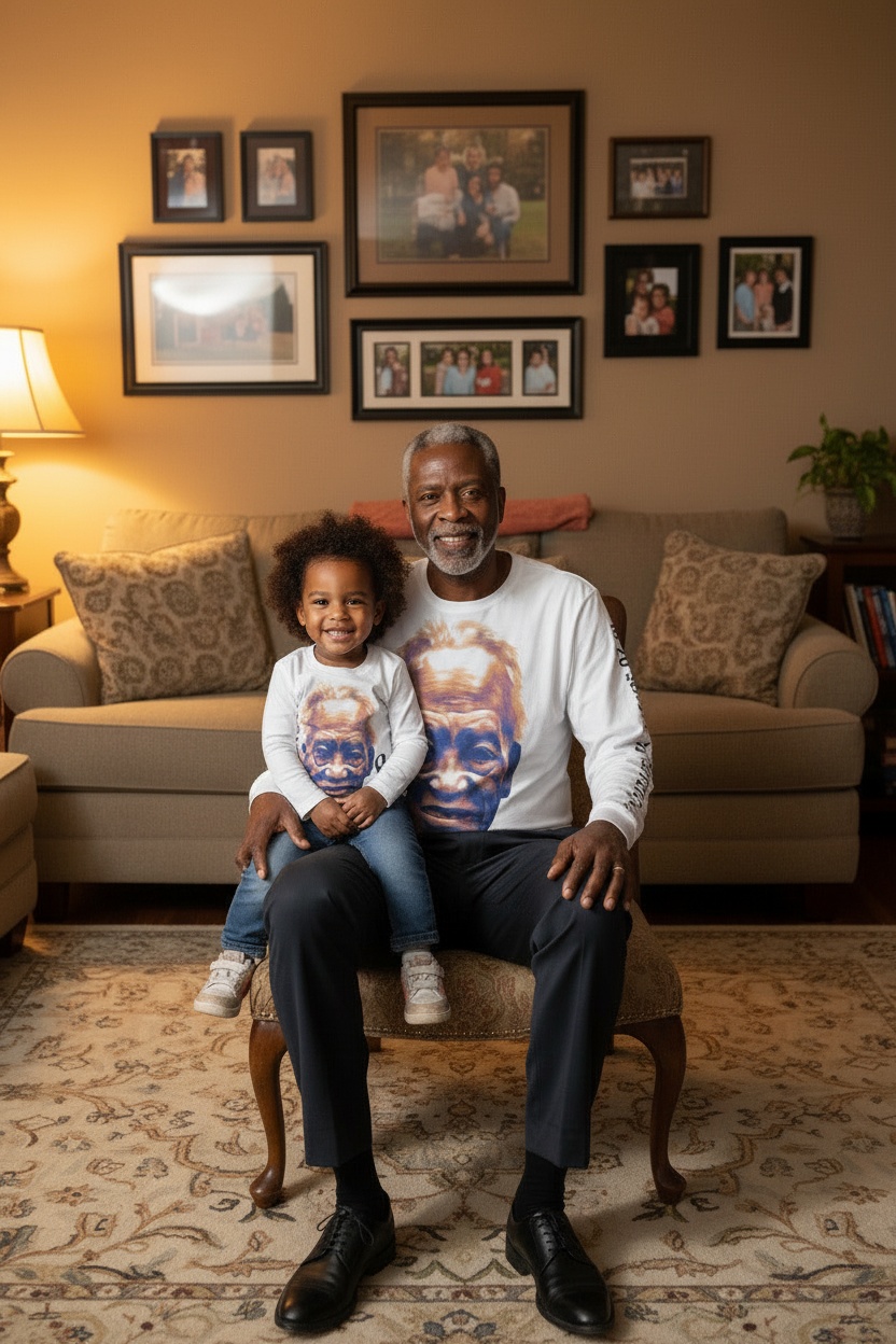 Leon Hall, Jr's 92nd Birthday Tribute Long Sleeve Shirt — “Cruisin’ My Way into 92”