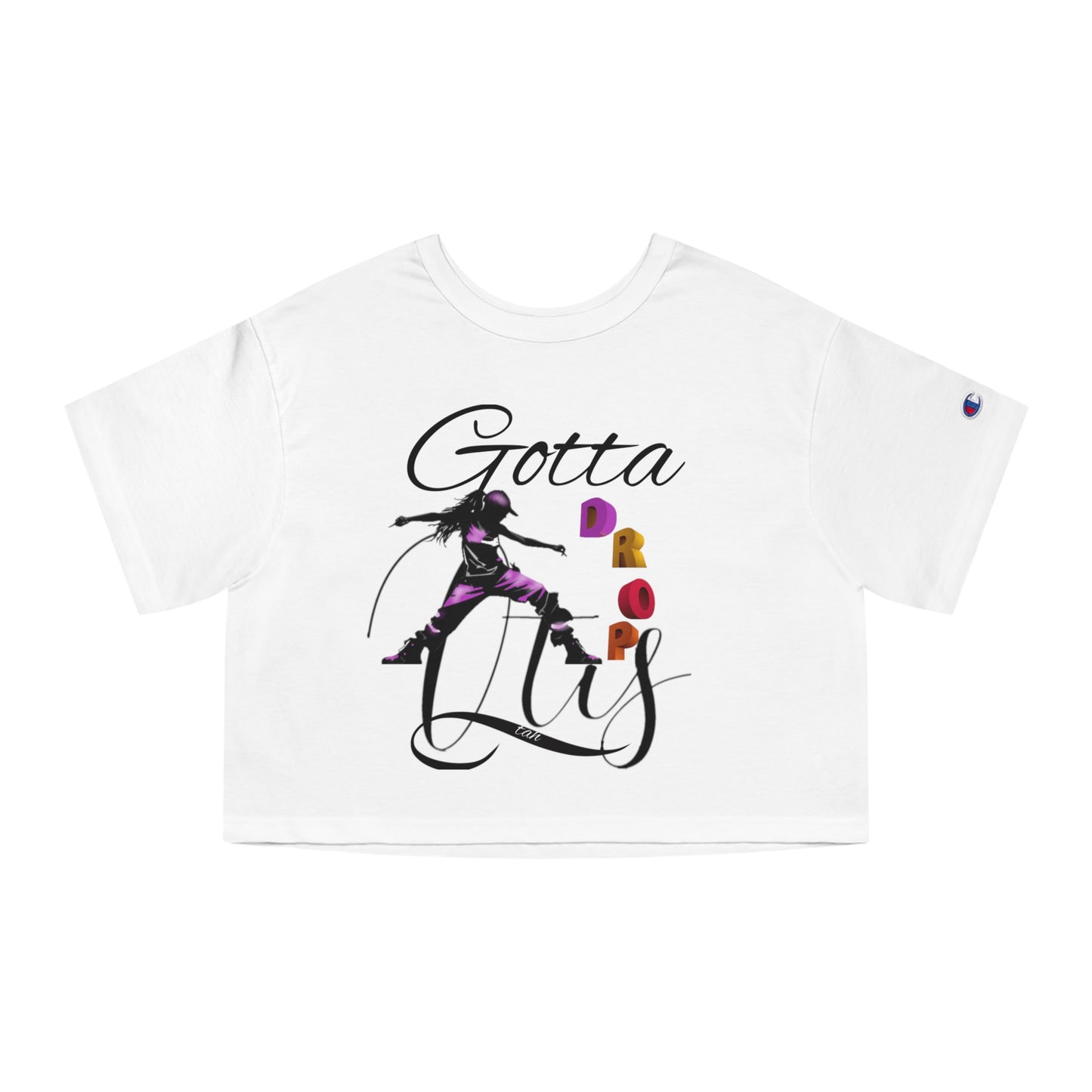 Urban Cropped T-Shirt Otis Gotta Drop Hip Hop Dancing Tee Women