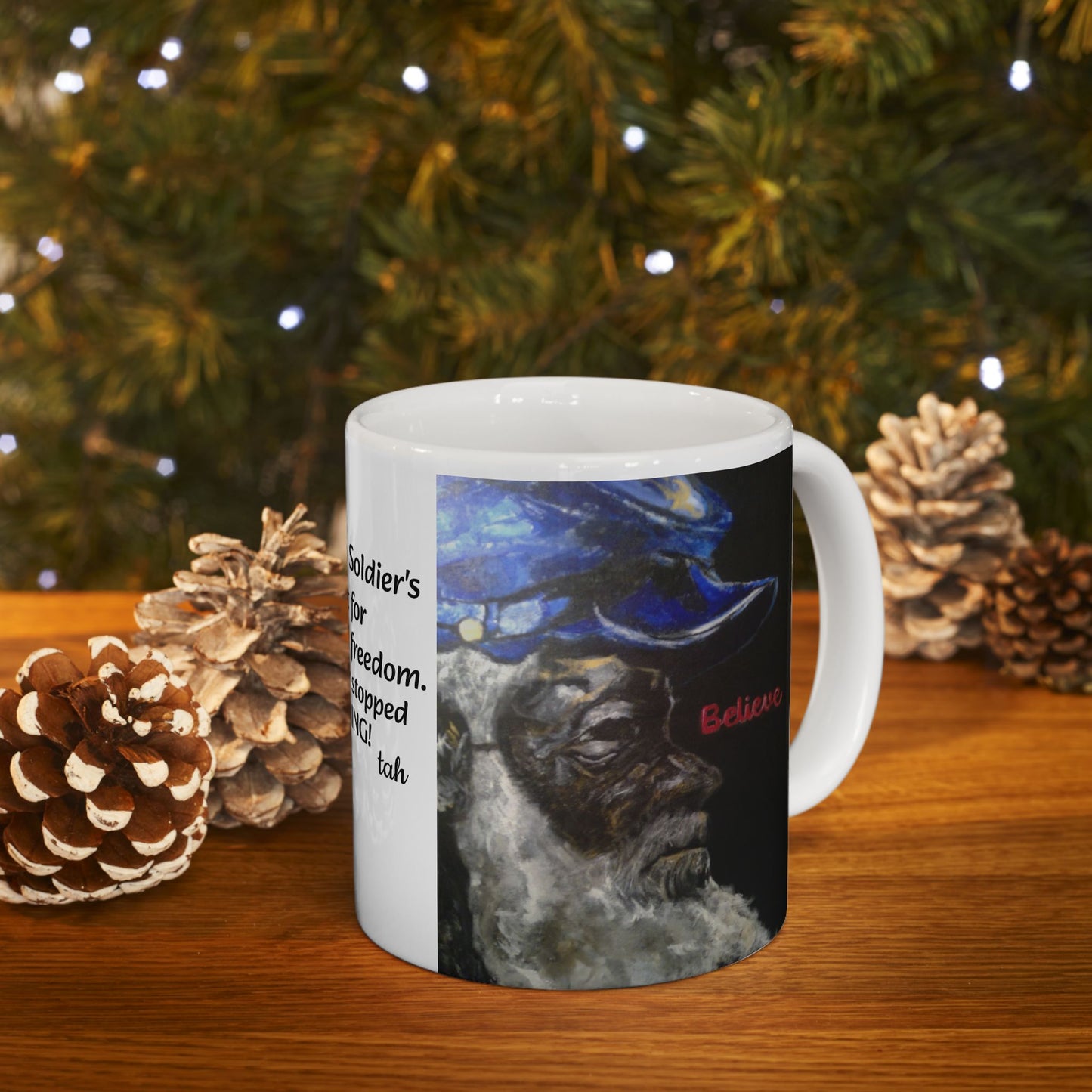 Inspirational Ceramic Mug - "Believe" - 11oz & 15oz Options